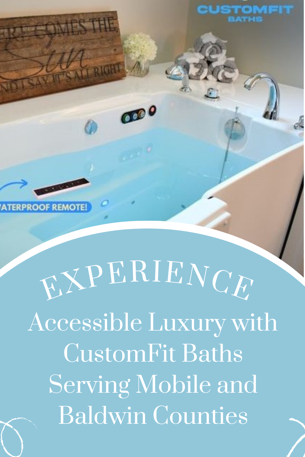 Experience Accessible Luxury with CustomFit Baths